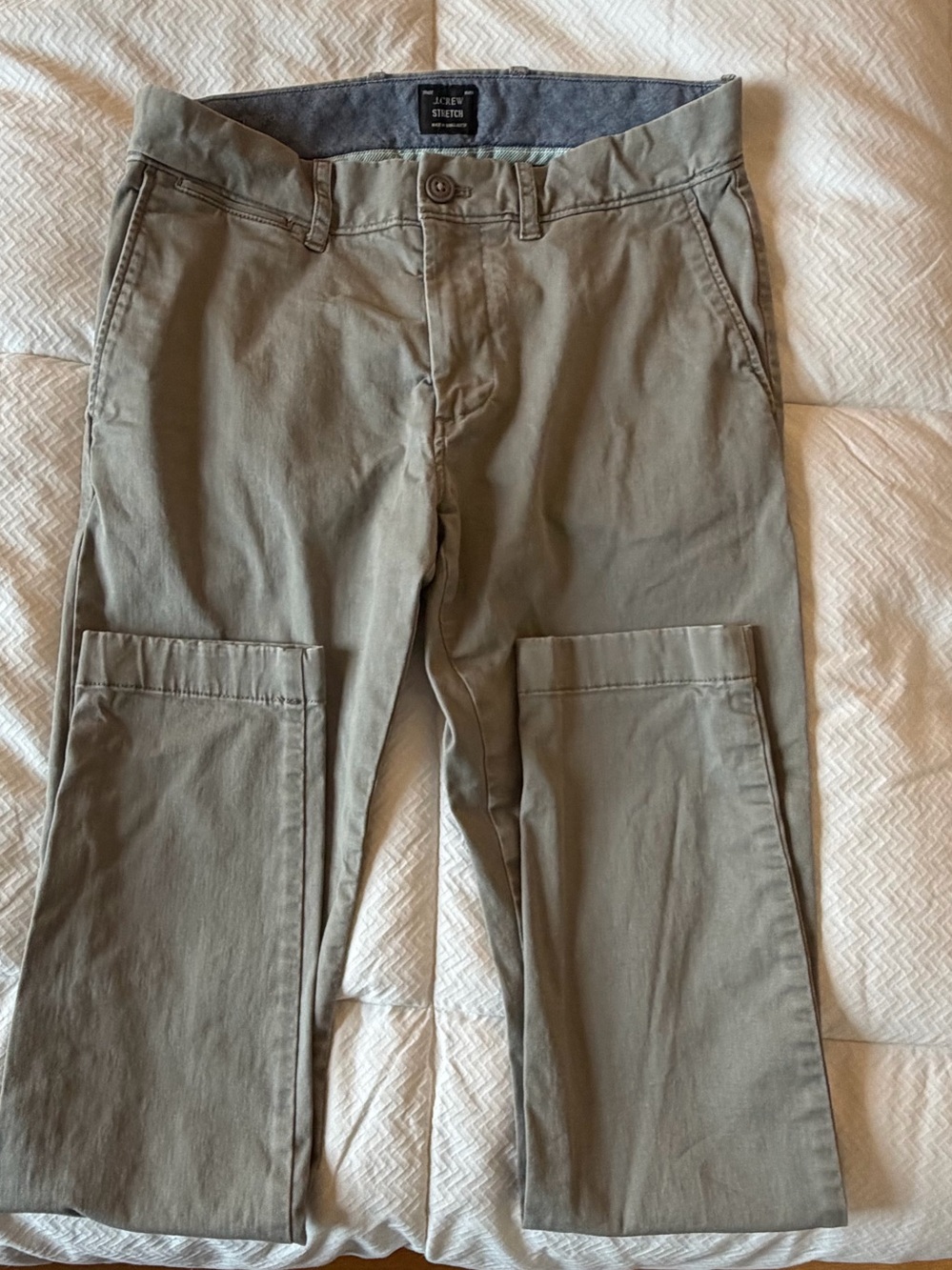 J. Crew Men's Cargo Pants in Light Khaki
